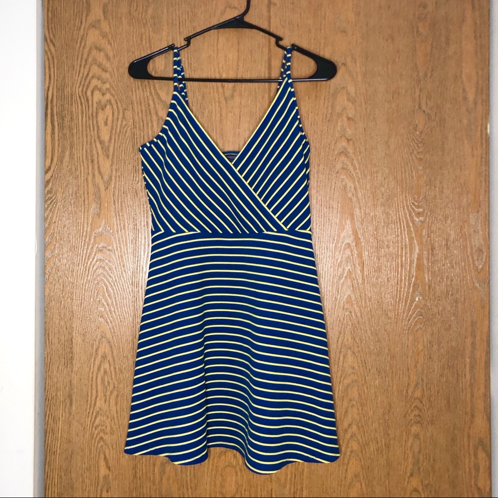 Aero Striped Skater Dress